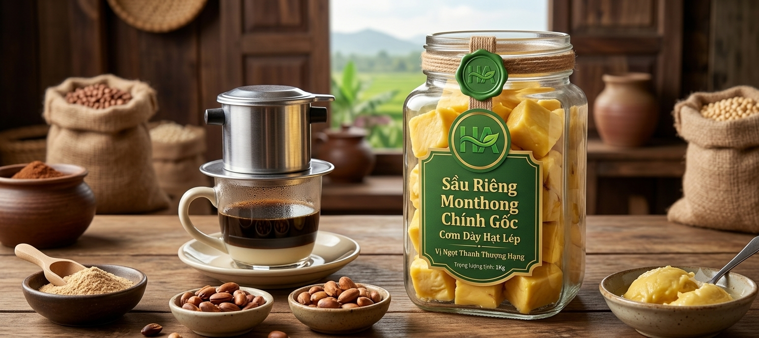 Sầu Riêng Monthong Chính Gốc Cơm Dày Hạt Lép – Vị Ngọt Thanh Thượng Hạng