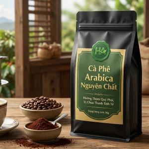 Cà Phê Arabica Nguyên Chất Thượng Hạng – Hương Thơm Quý Phái, Vị Chua Thanh Tinh Tế